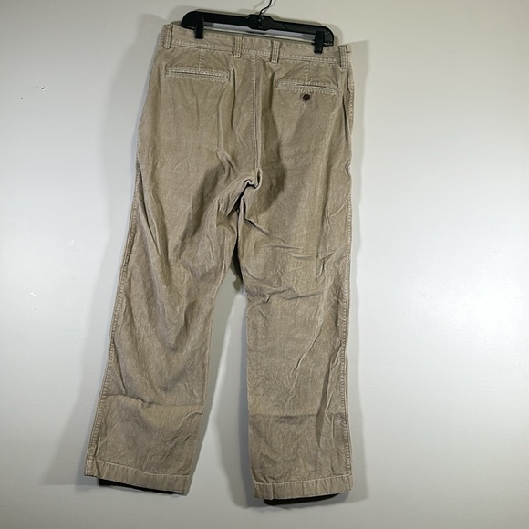 J. Crew corduroy tan beige pants 34 X 30 men’s cords - Picture 3 of 4